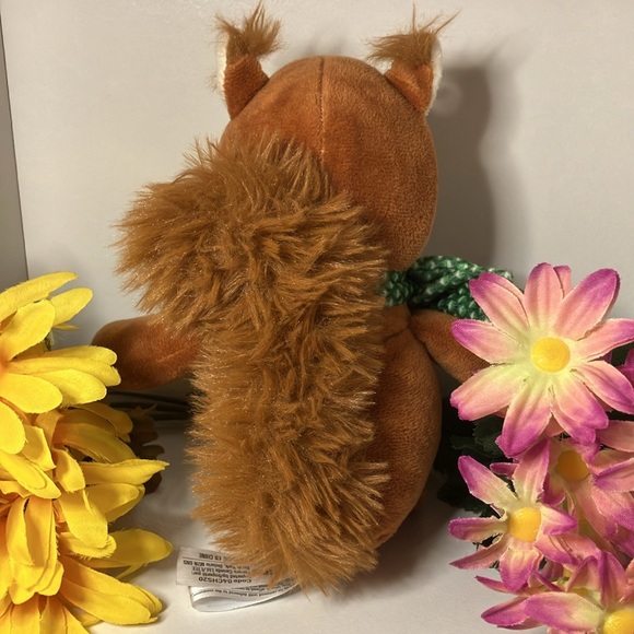 Kinder RED SQUIRREL stuffed animal NEW - Picture 3 of 3